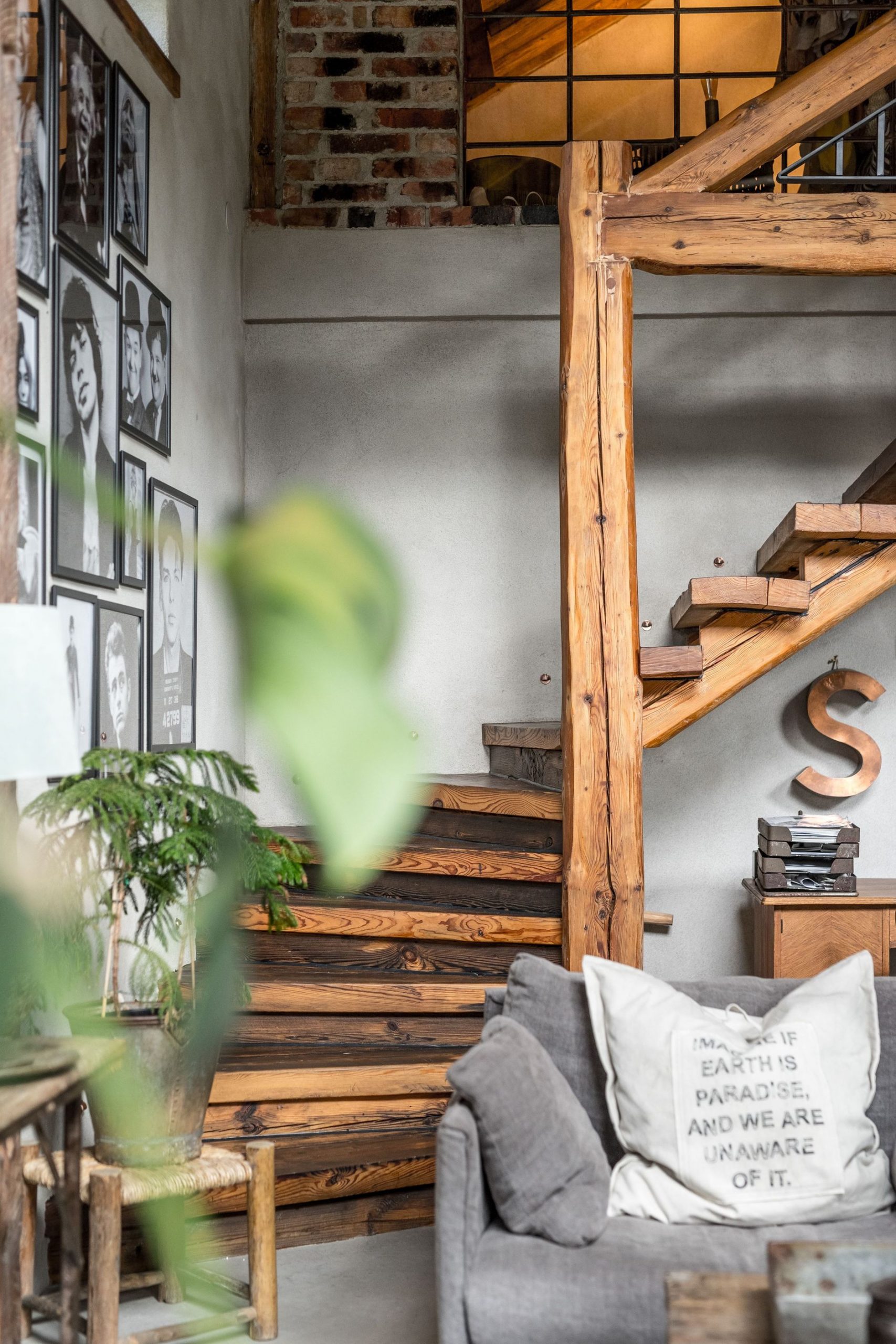 escalier rustique en bois recyclé escalier rustique en bois recyclé