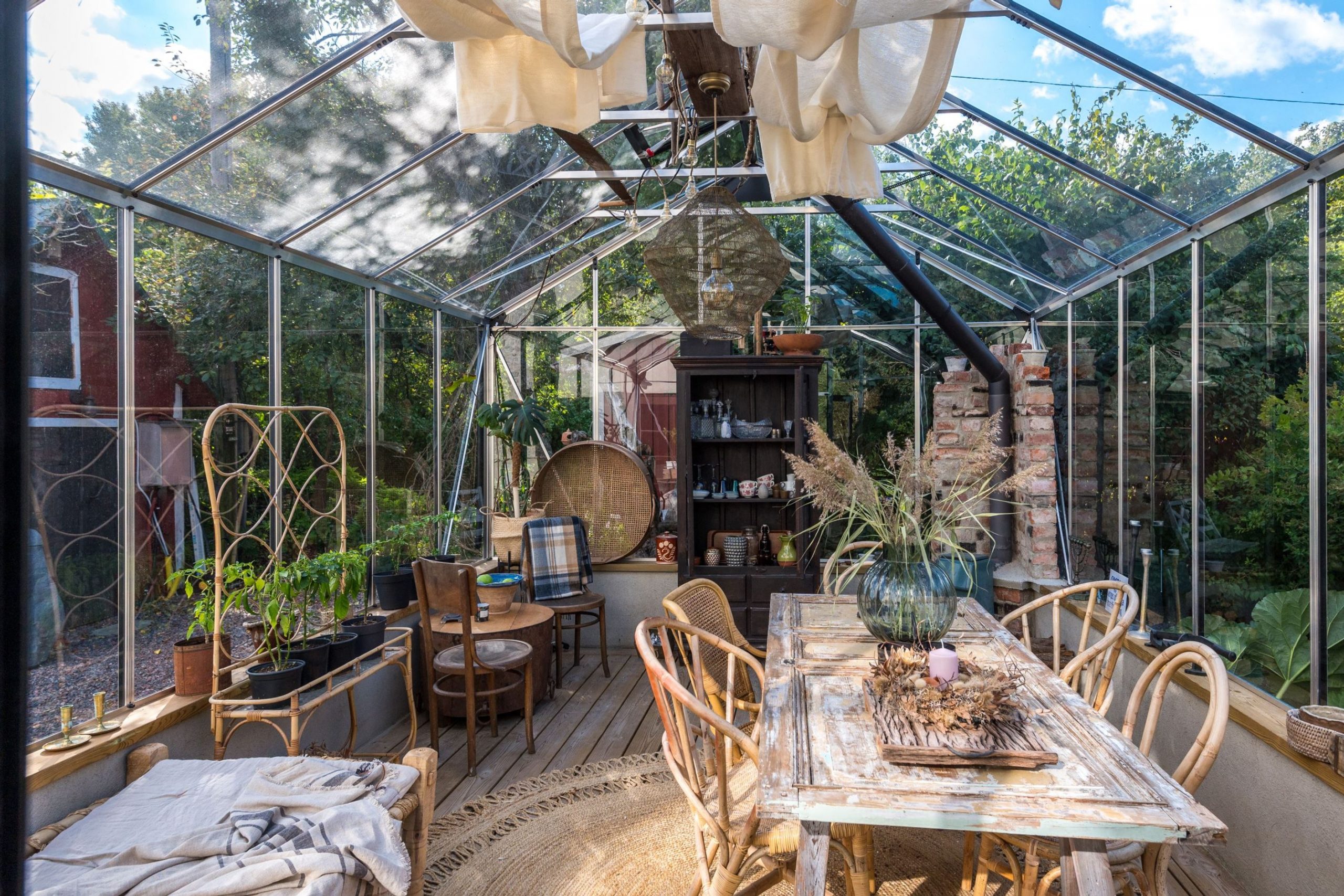 salle à manger dans jardin d salle à manger dans jardin d'hiver