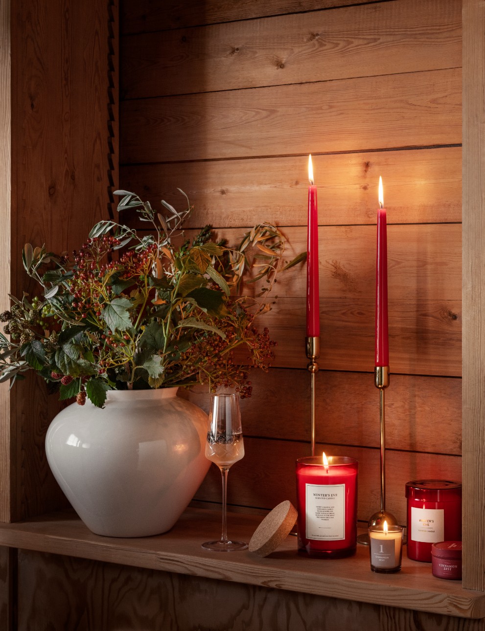déco Noël rouge