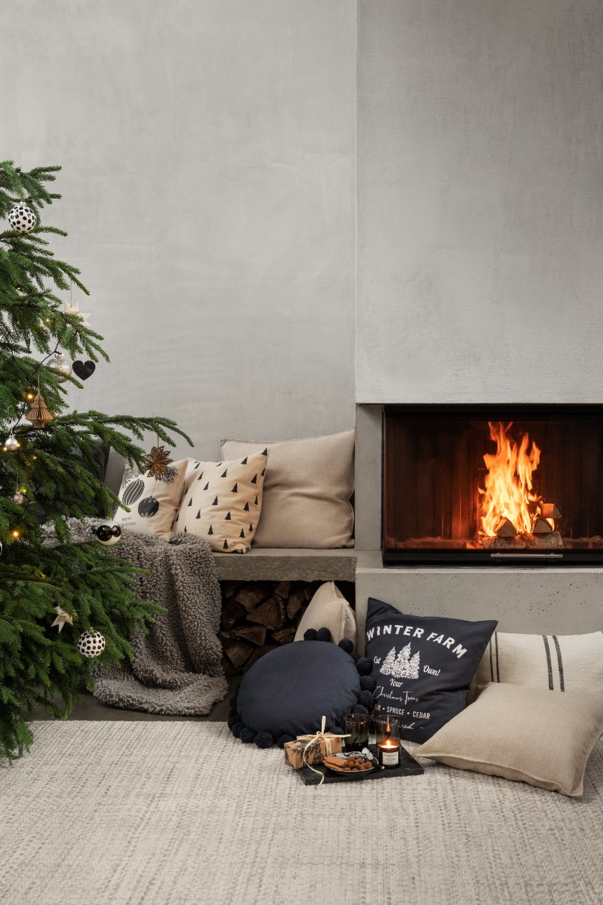 salon décoration Noël H&M Home