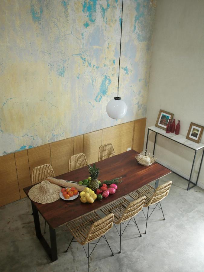 salle à manger loft rénové