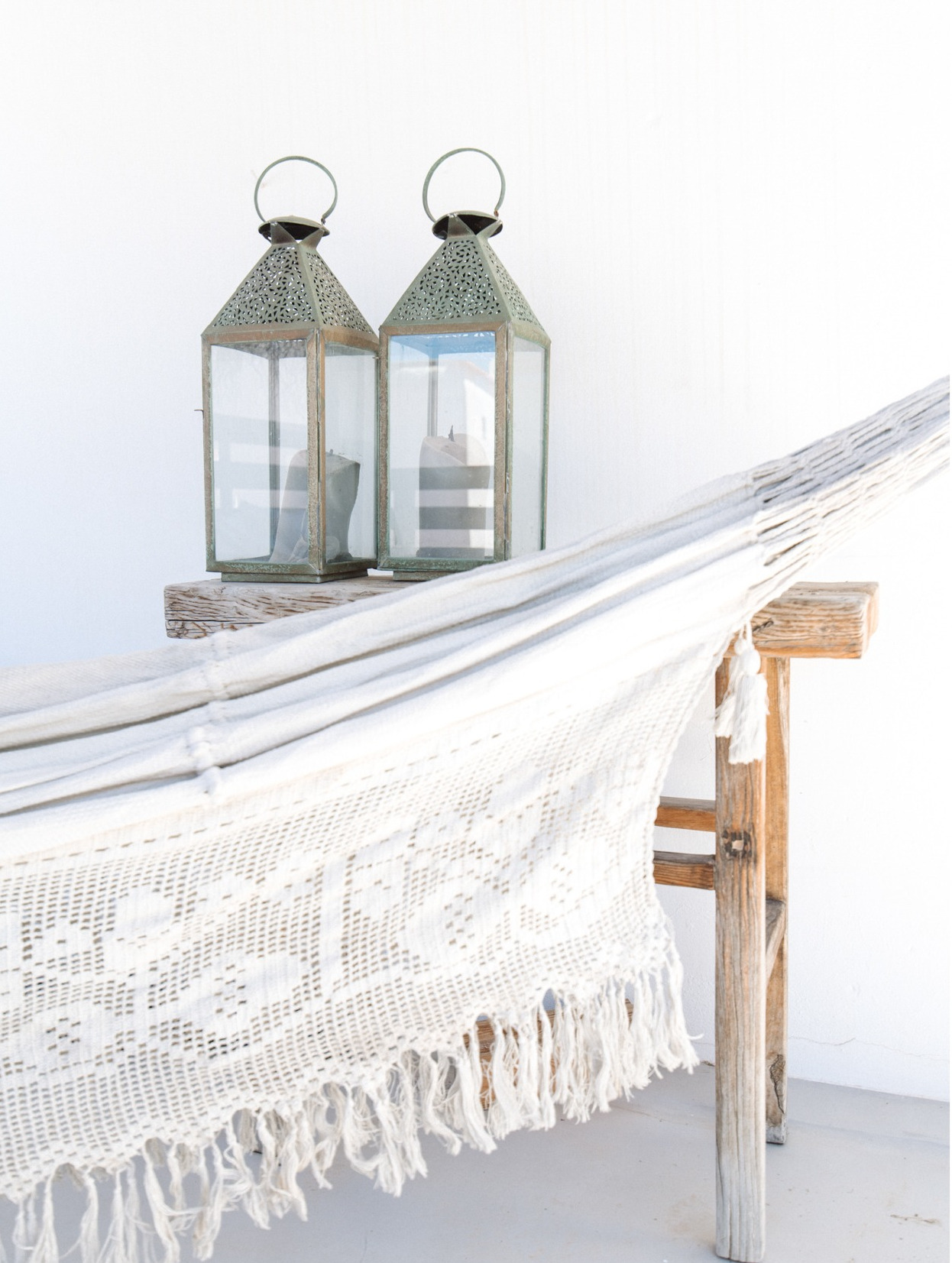 hamac sur terrasse