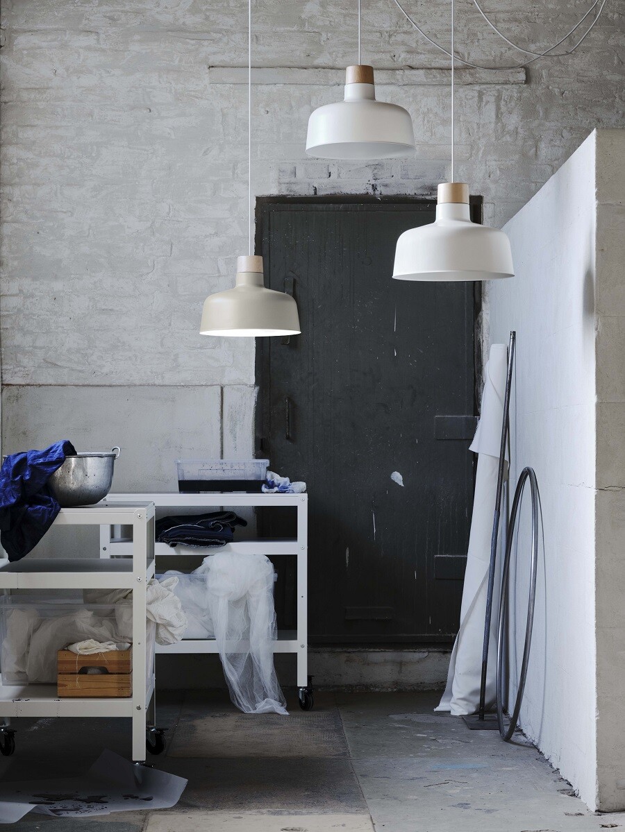 salon avec suspension IKEA