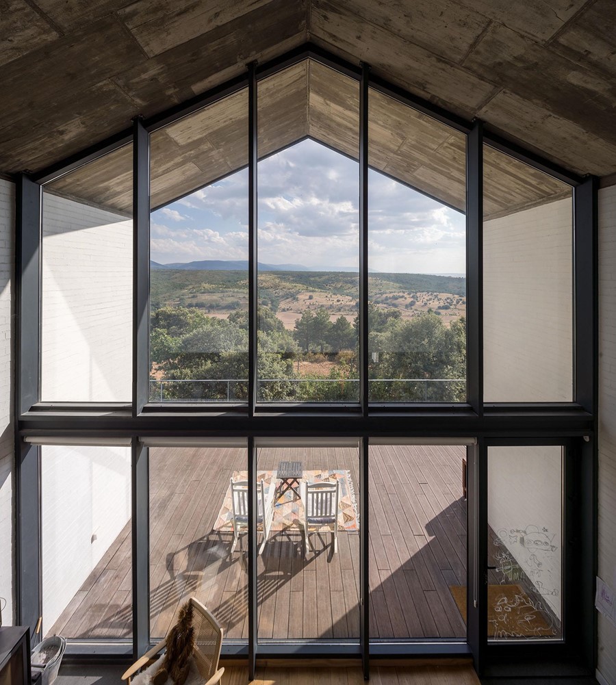 pignon maison d pignon maison d'architecte en métal et béton