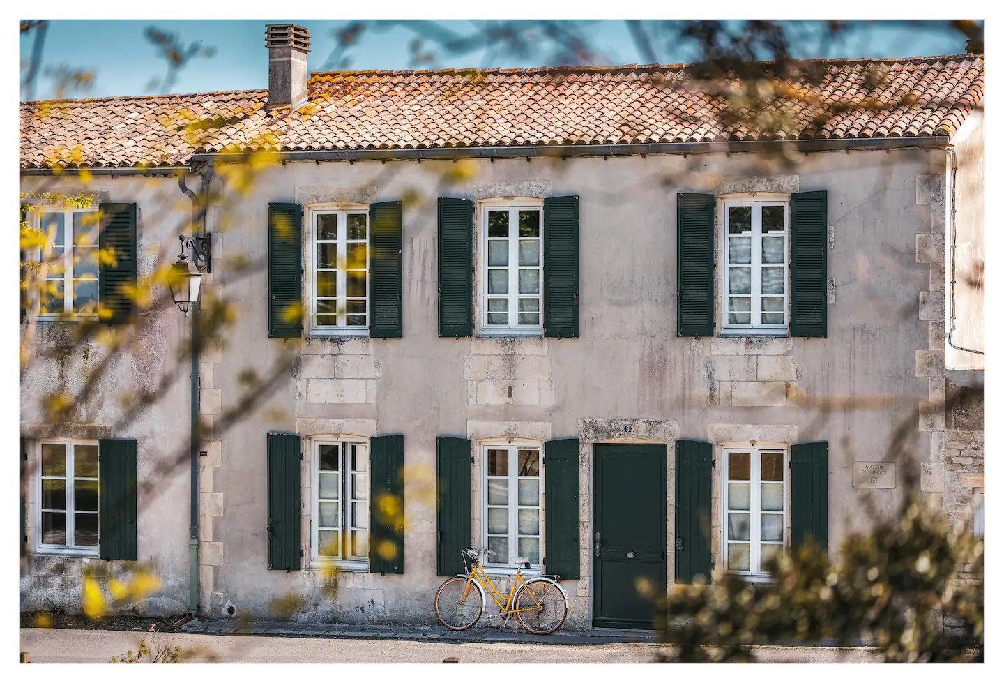 façade maison en pierres Ile de Ré façade maison en pierres Ile de Ré