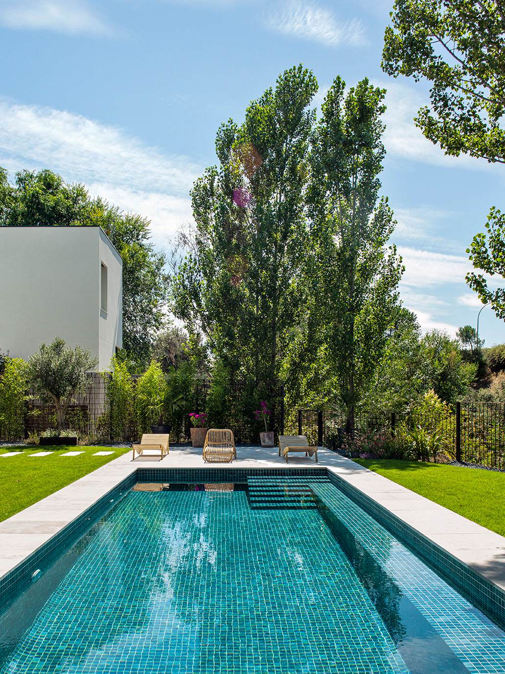 jardin maison avec piscine jardin maison avec piscine