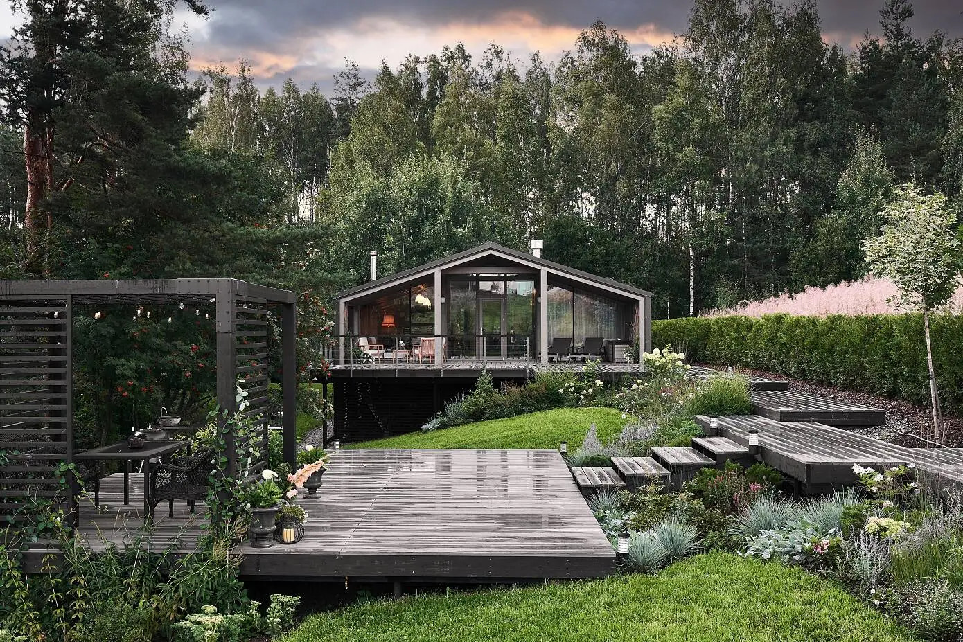 maison d'architecte en bois