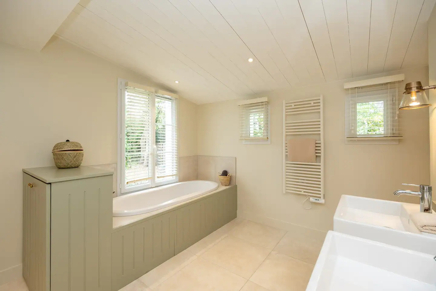 salle de bain rustique verte salle de bain rustique verte