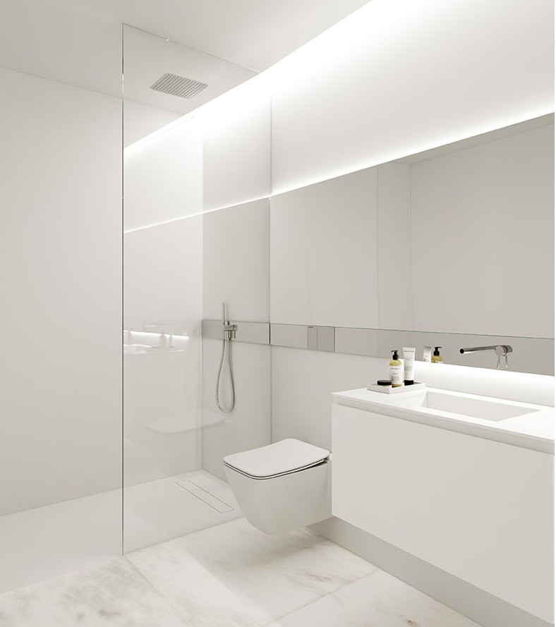 salle de bain design blanche salle de bain design blanche