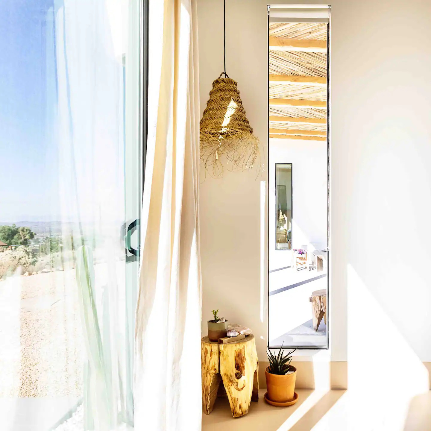 salon maison décoration naturelle