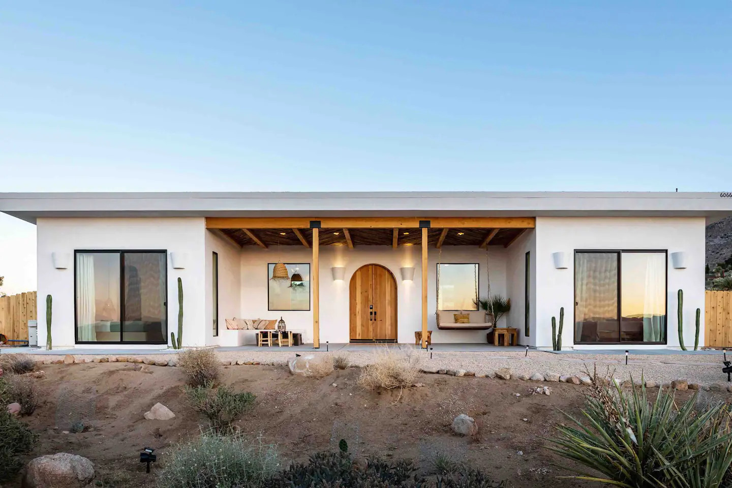 façade maison Joshua Tree