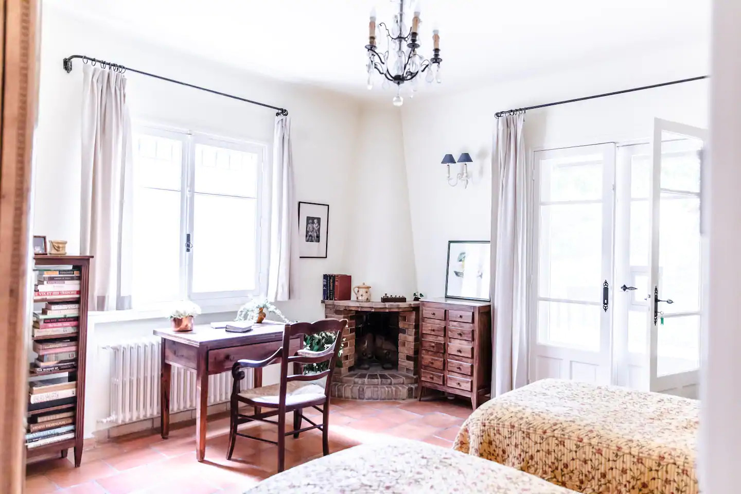 chambre décoration rustique