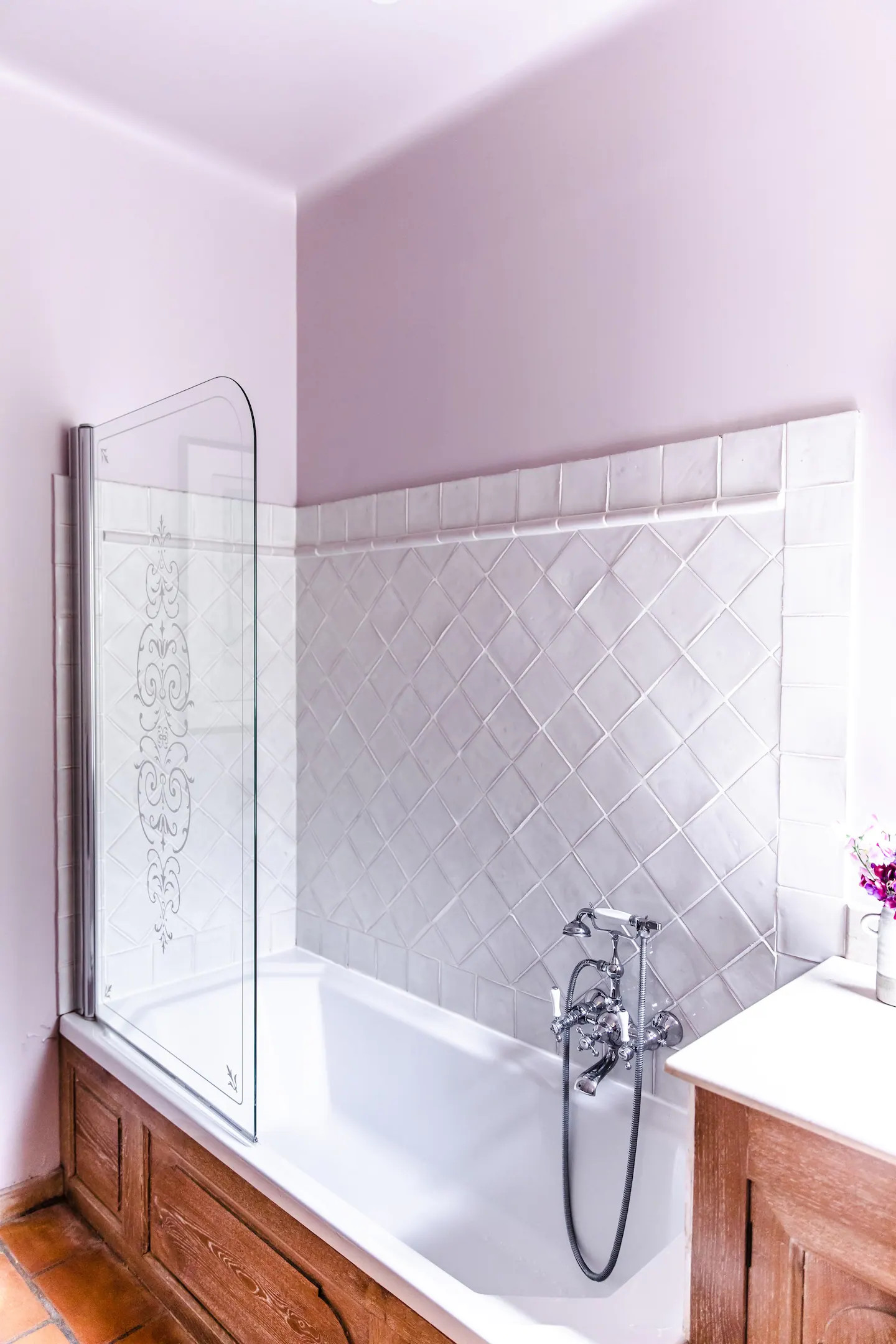 salle de bain décoration rustique