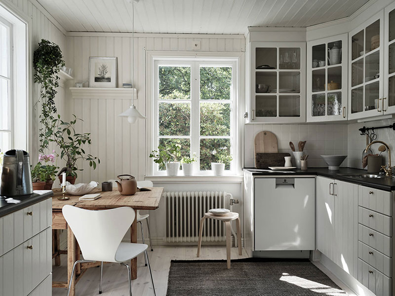 cuisine maison ancienne en bois