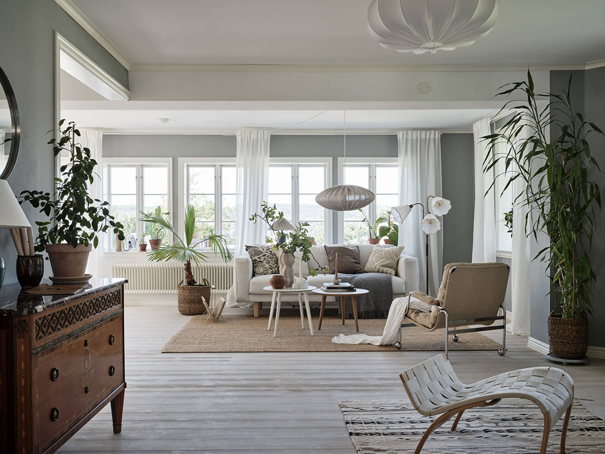 salon décoration scandinave