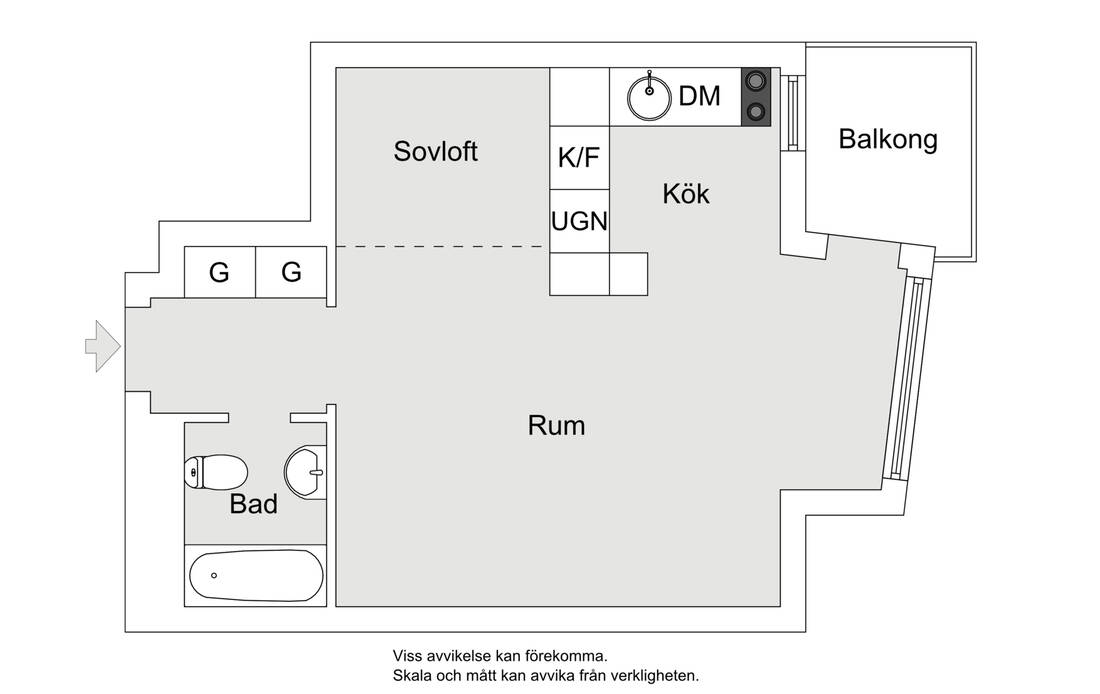 plan studio 24m2 plan studio 24m2
