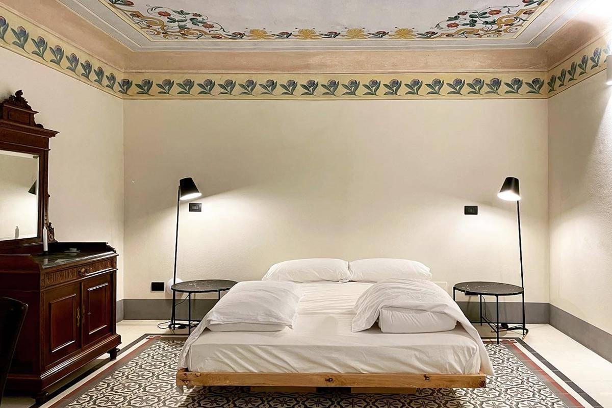 chambre décoration vintage