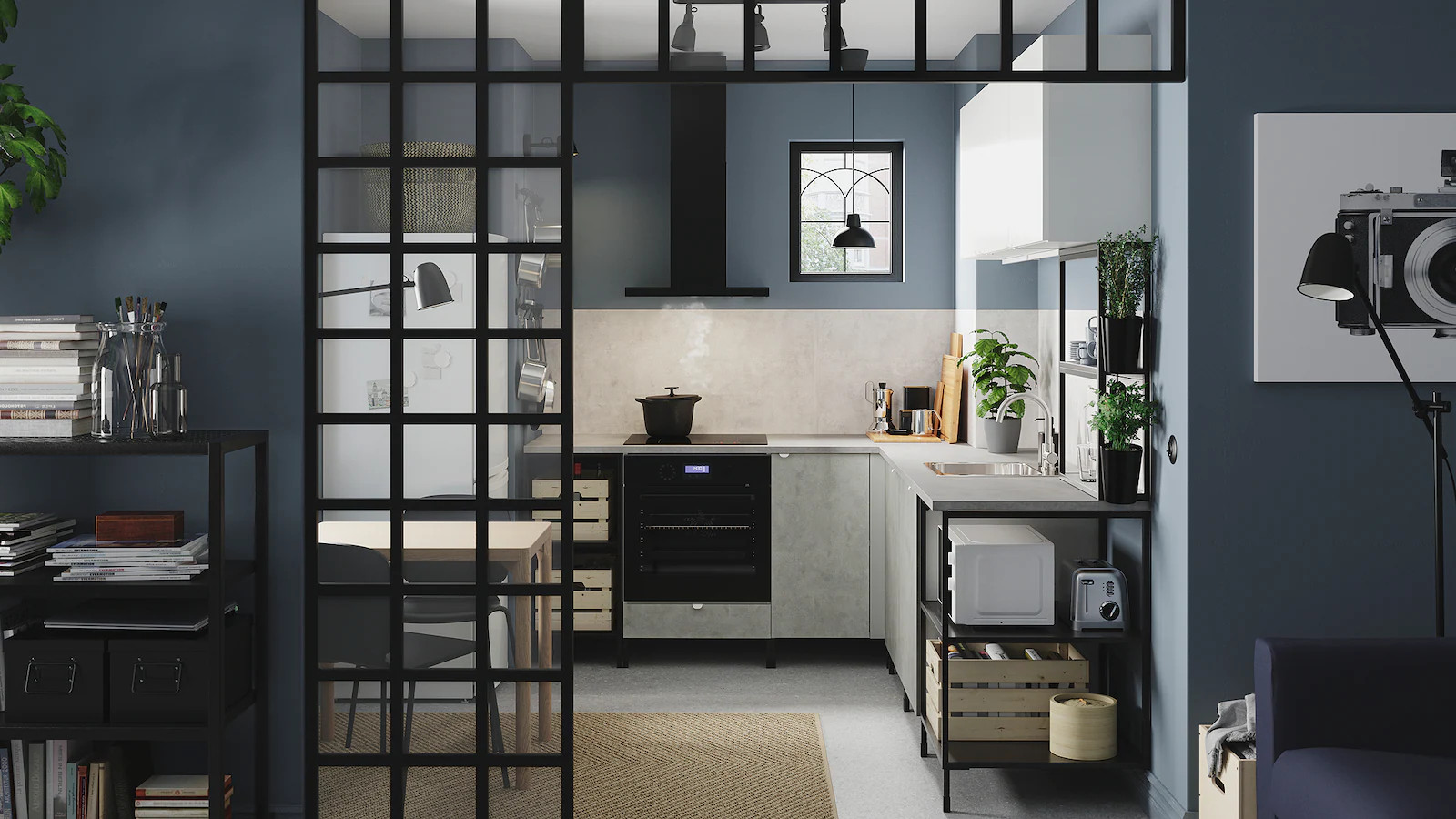 cuisine grise design pas chère