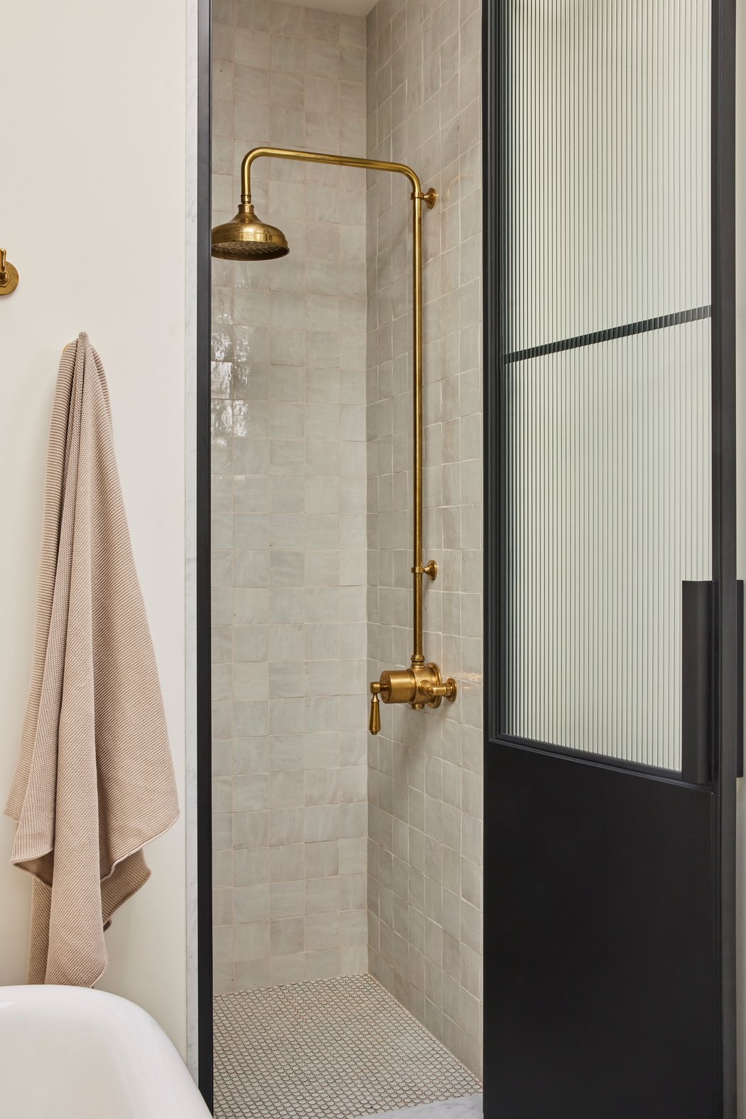 douche avec verrière métal noir douche avec verrière métal noir
