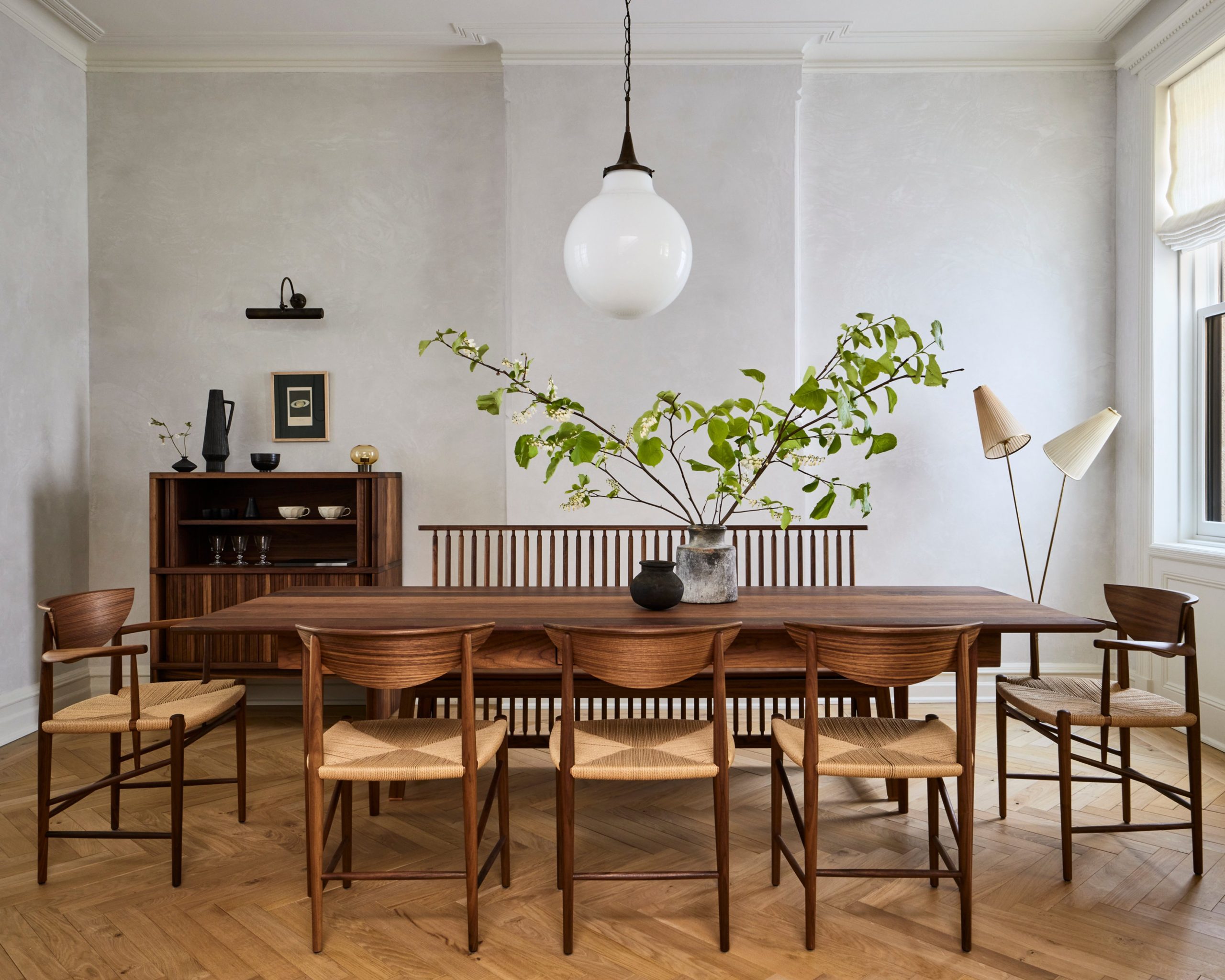 salle à manger style mid-century salle à manger style mid-century