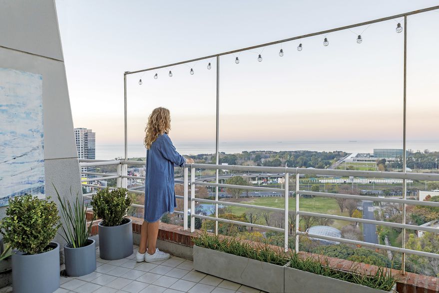 terrasse appartement en duplex