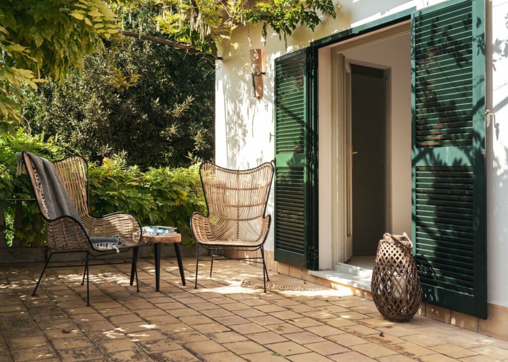 terrasse avec pergola