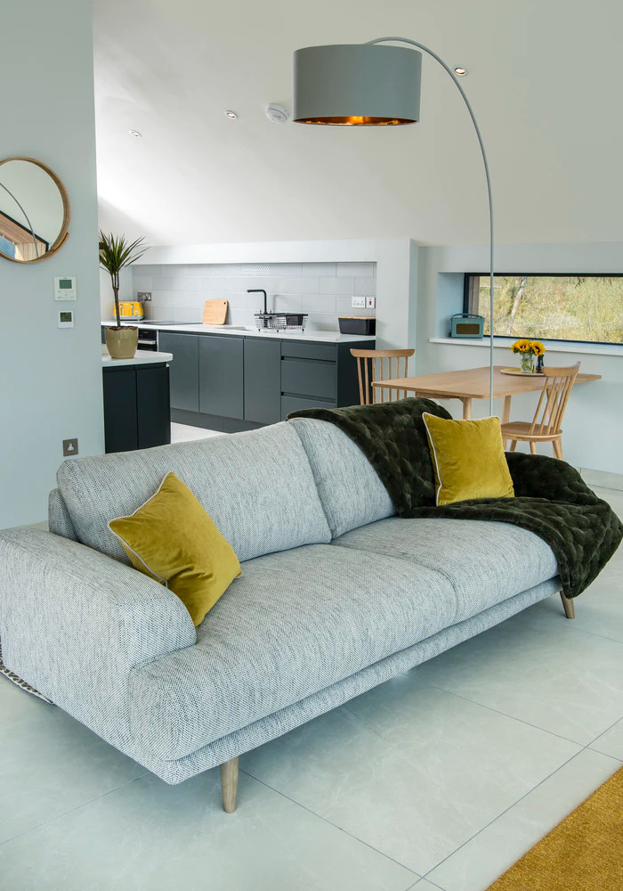 salon maison en bois design Boathouse
