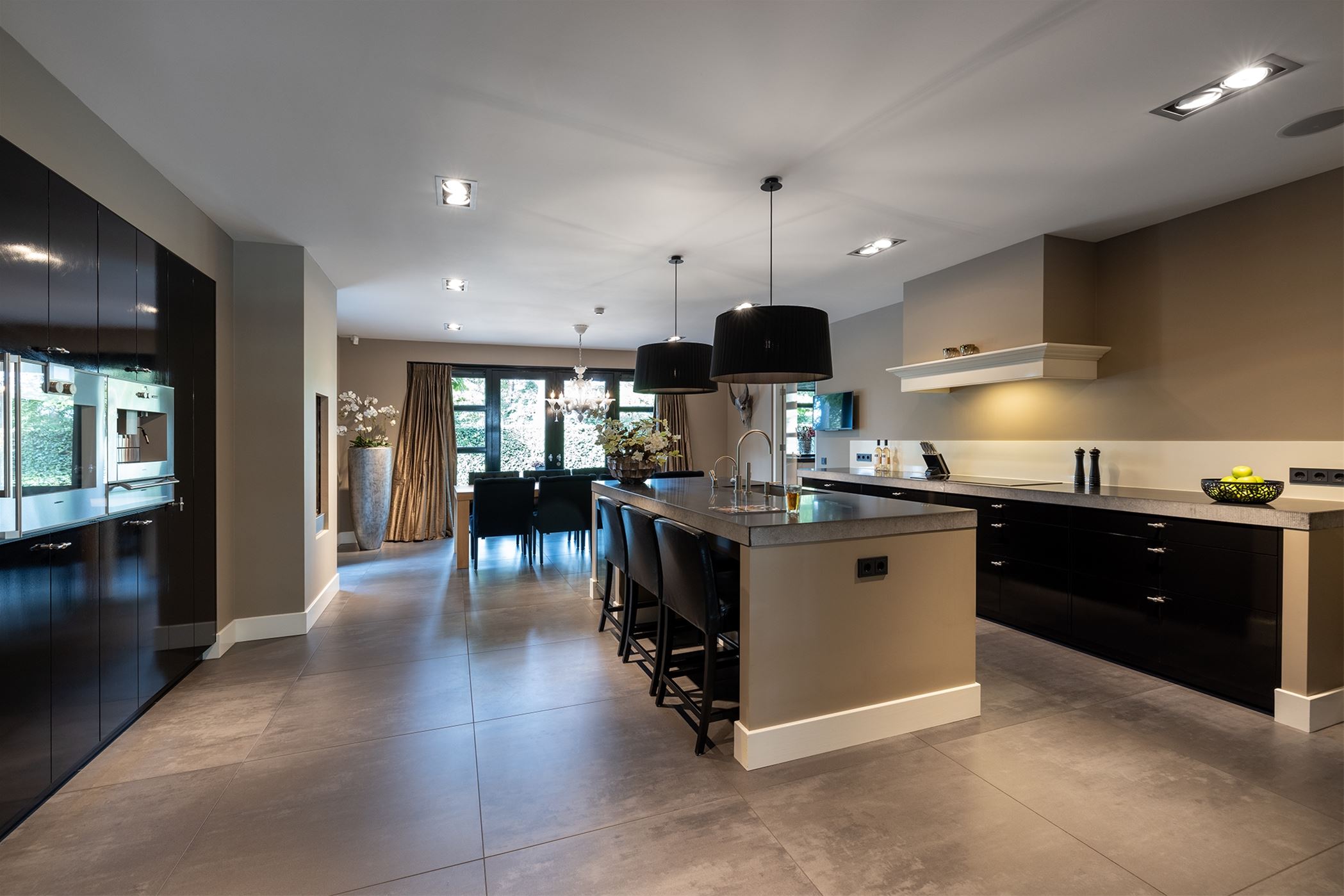 cuisine maison contemporaine