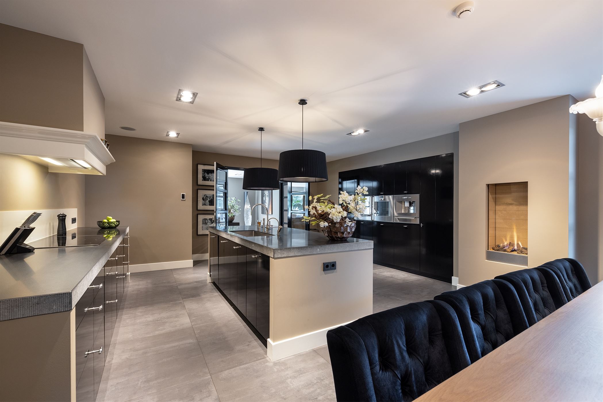 cuisine maison contemporaine