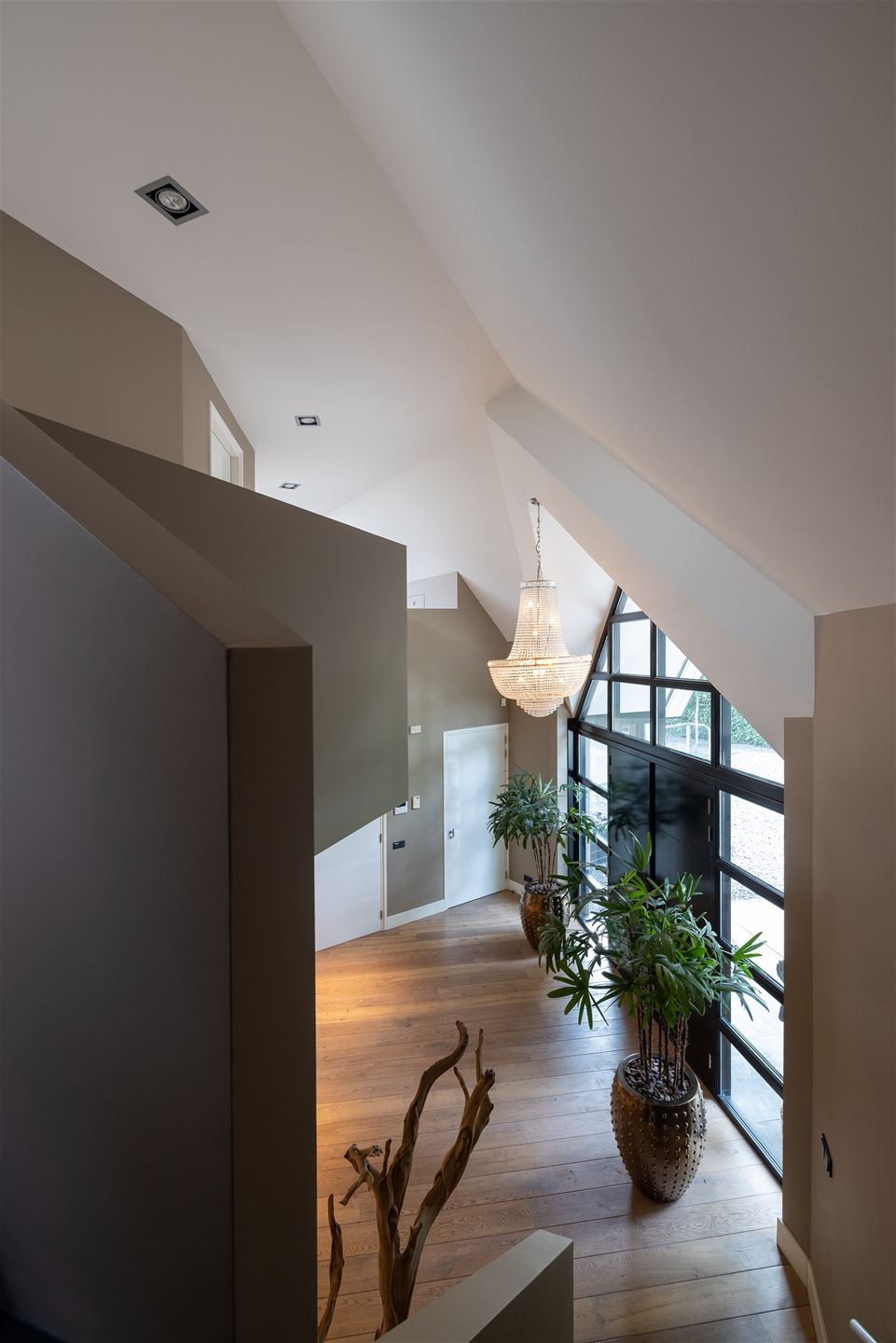 hall d'entrée maison contemporaine