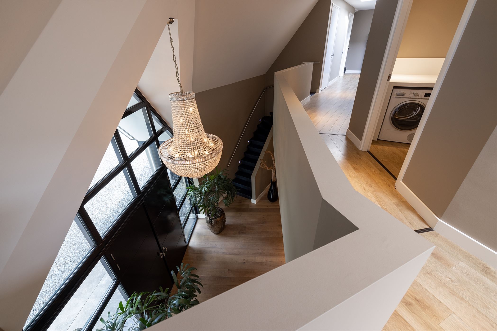 hall d'entrée maison contemporaine