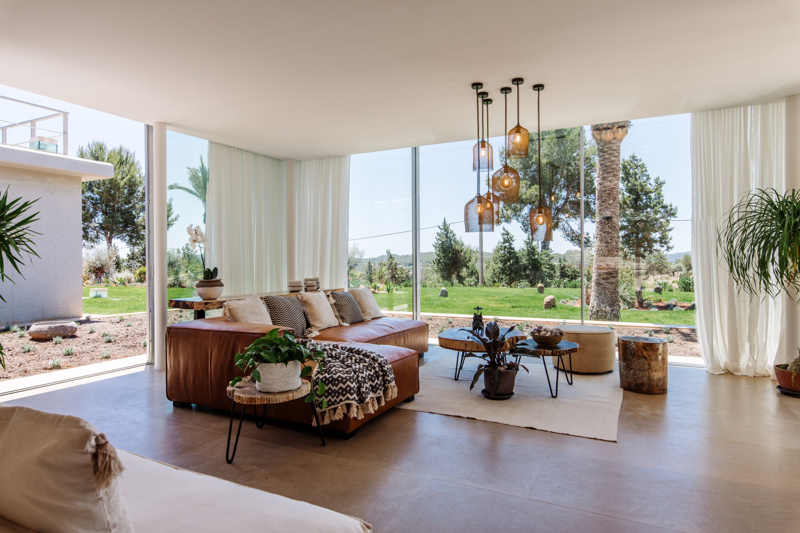 salon maison d salon maison d'architecte Ibiza