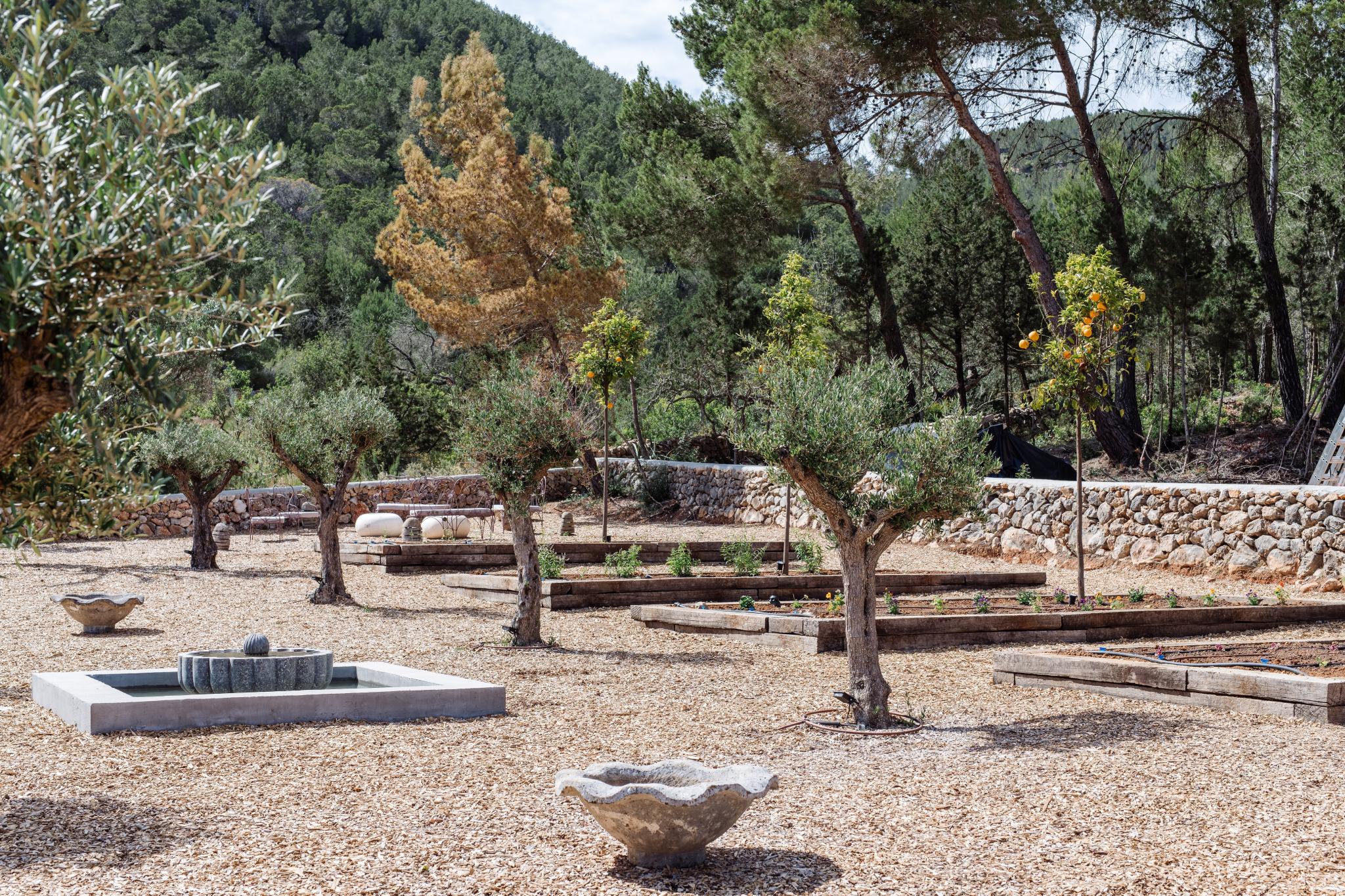 jardin potager maison d jardin potager maison d'architecte Ibiza