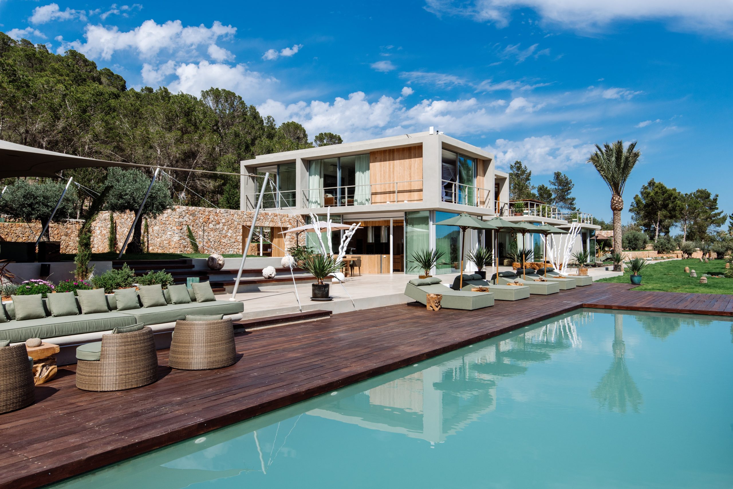 façade maison d façade maison d'architecte Ibiza