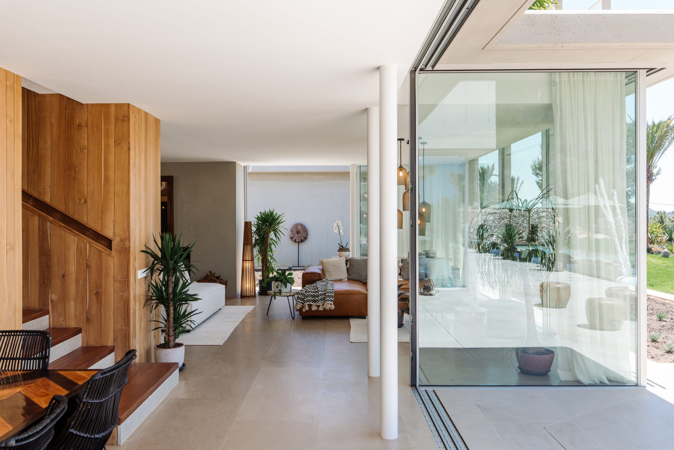 salon maison d salon maison d'architecte Ibiza