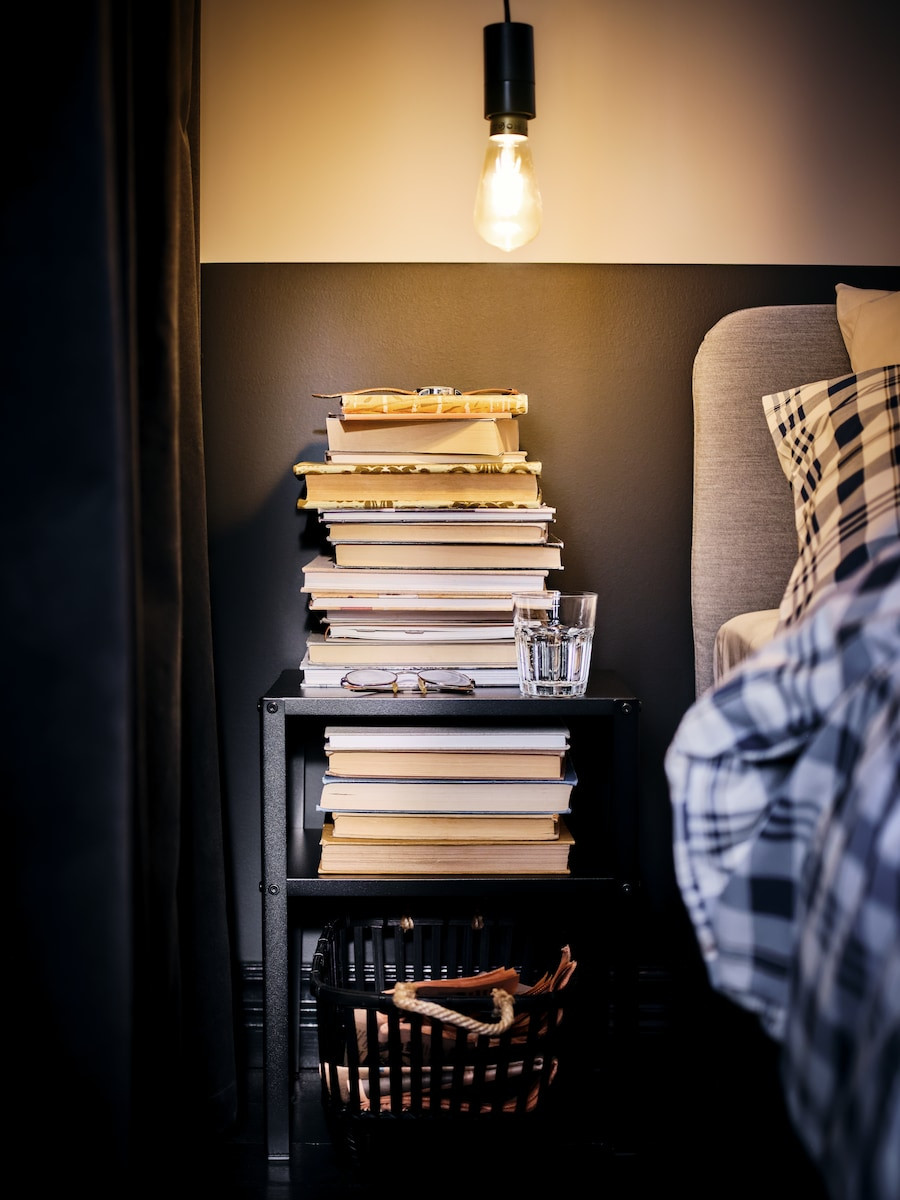 chambre design noire