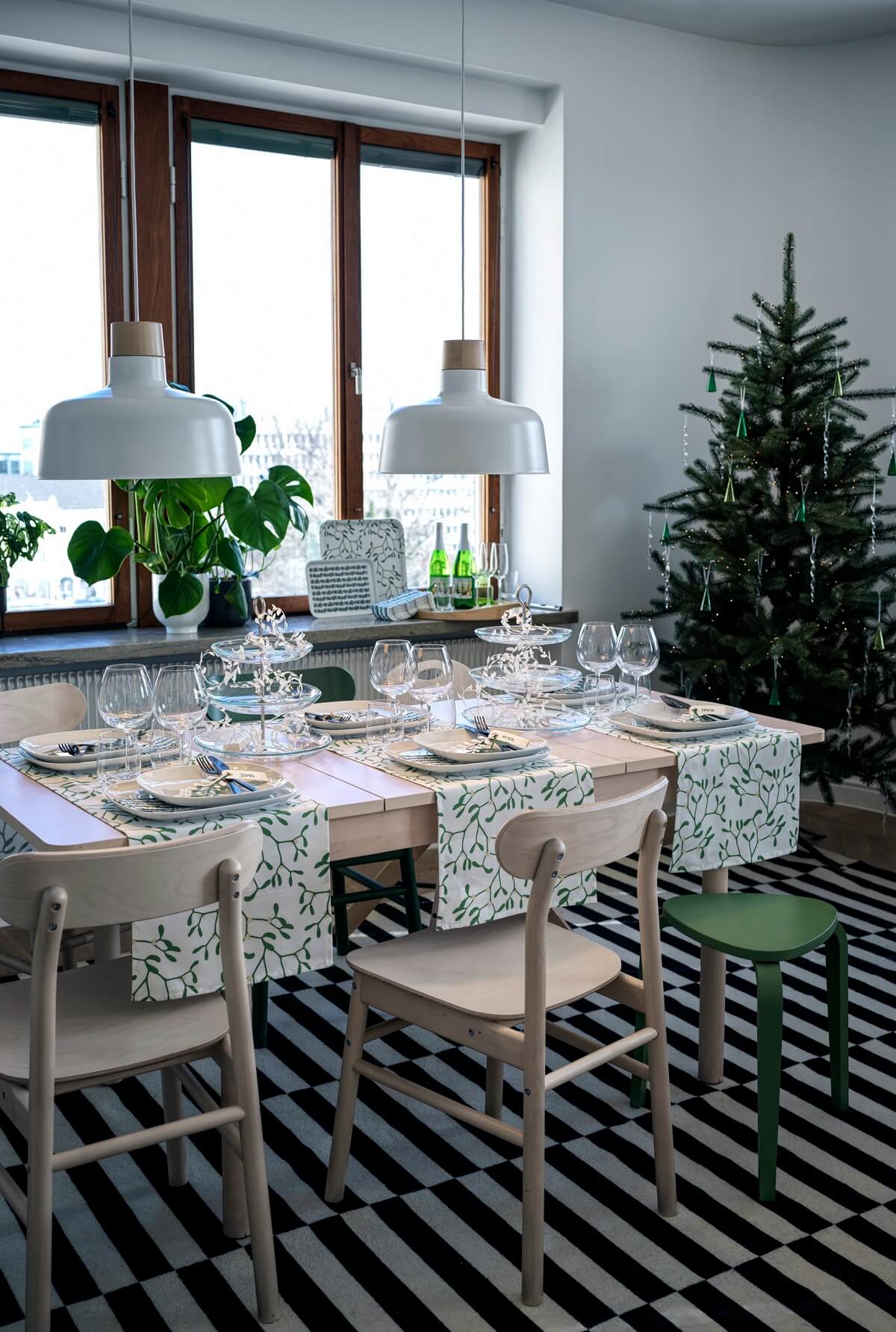 salle à manger IKEA noël 2021