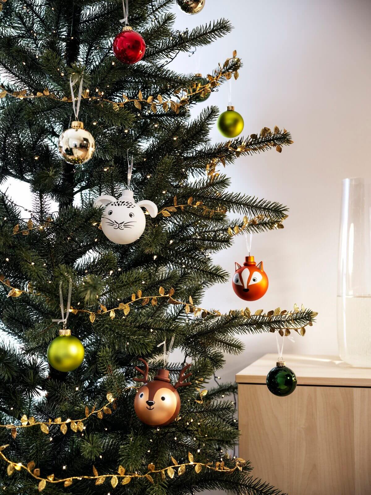 décoration sapin IKEA noël 2021