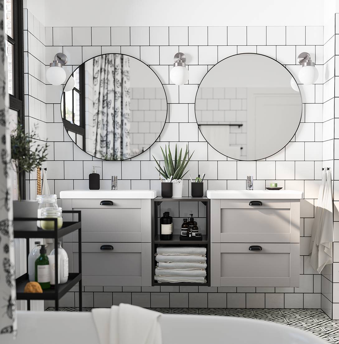 salle de bain design double 2022