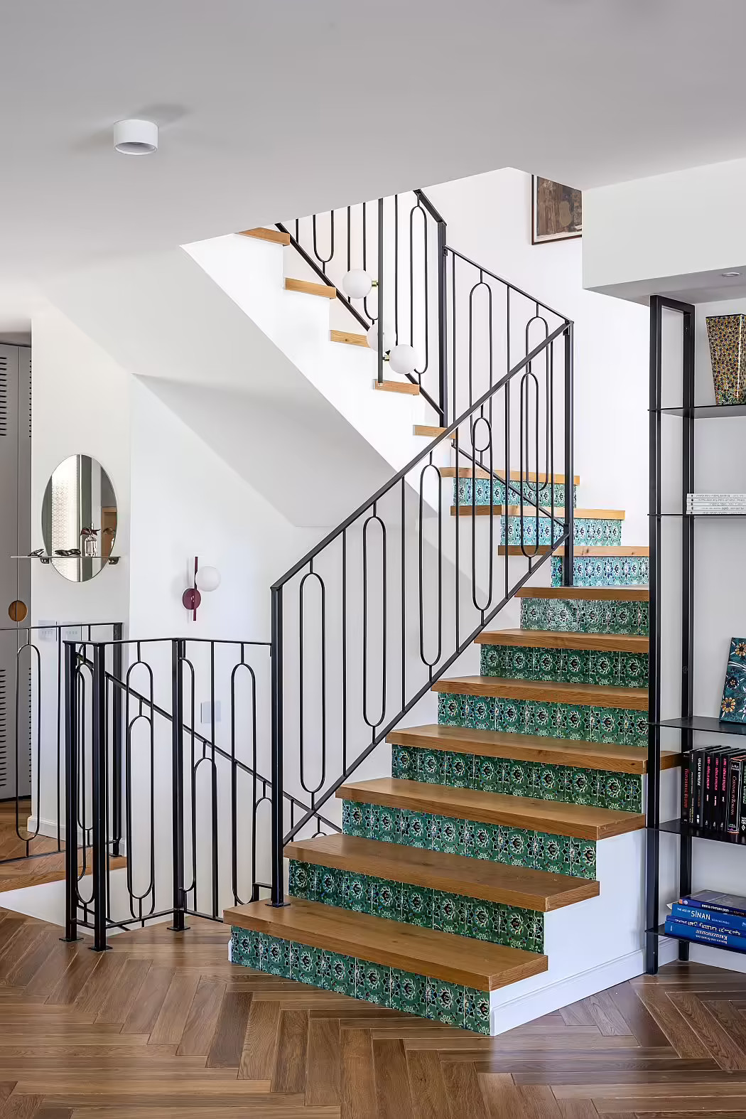 escalier carrelage