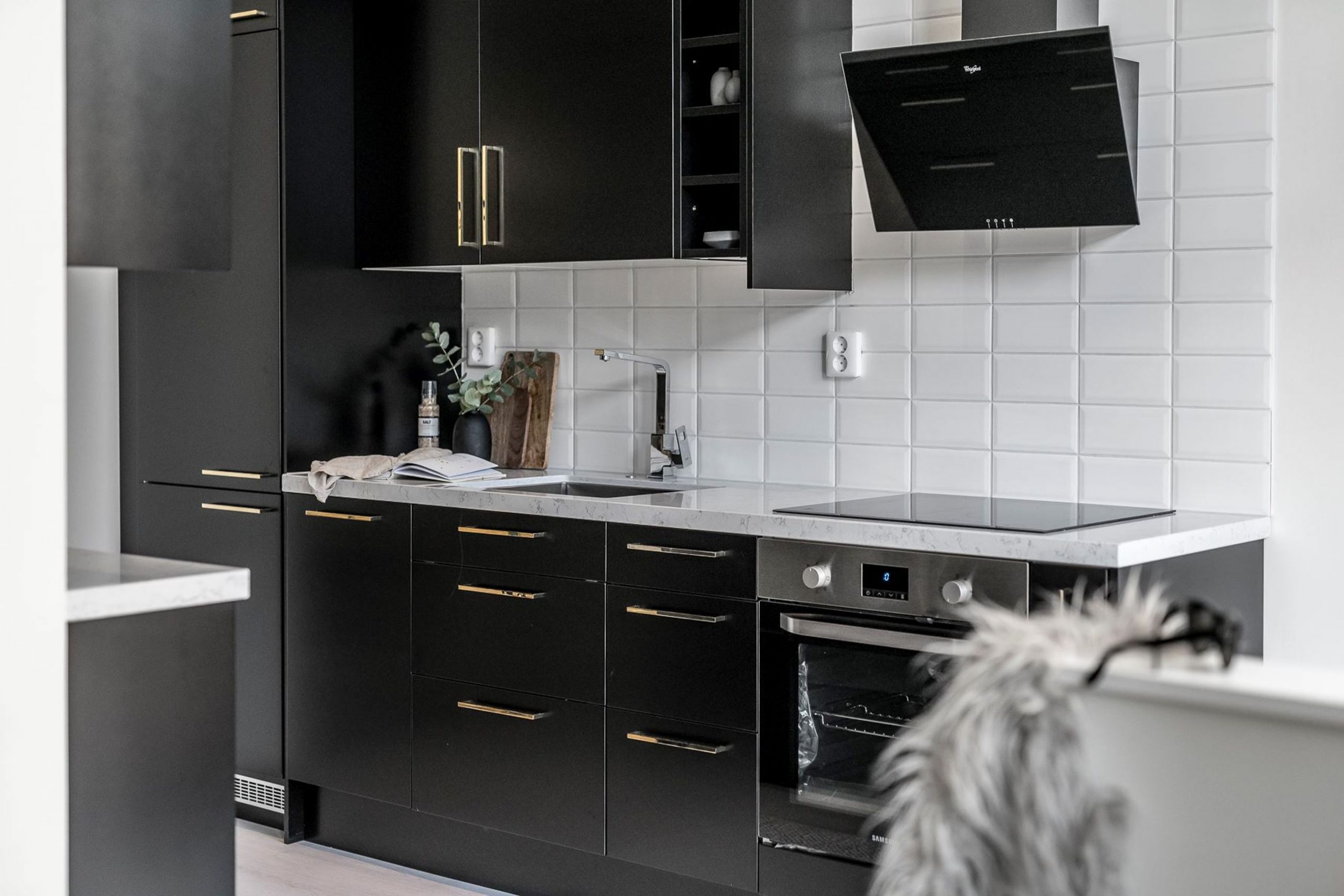 cuisine design noire