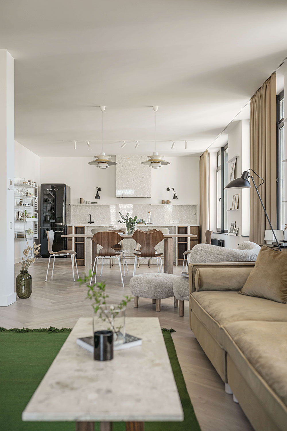 salon design scandinave