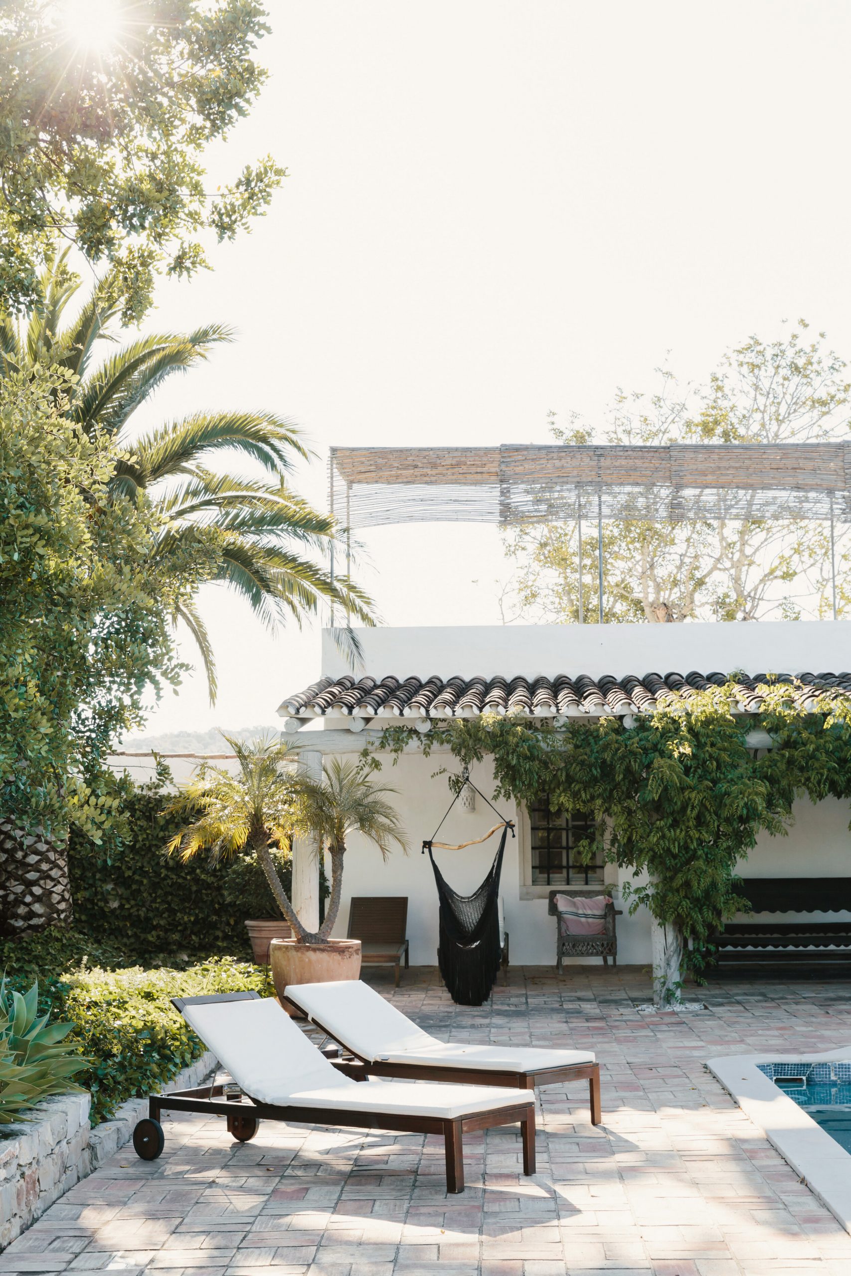 terrasse avec piscine