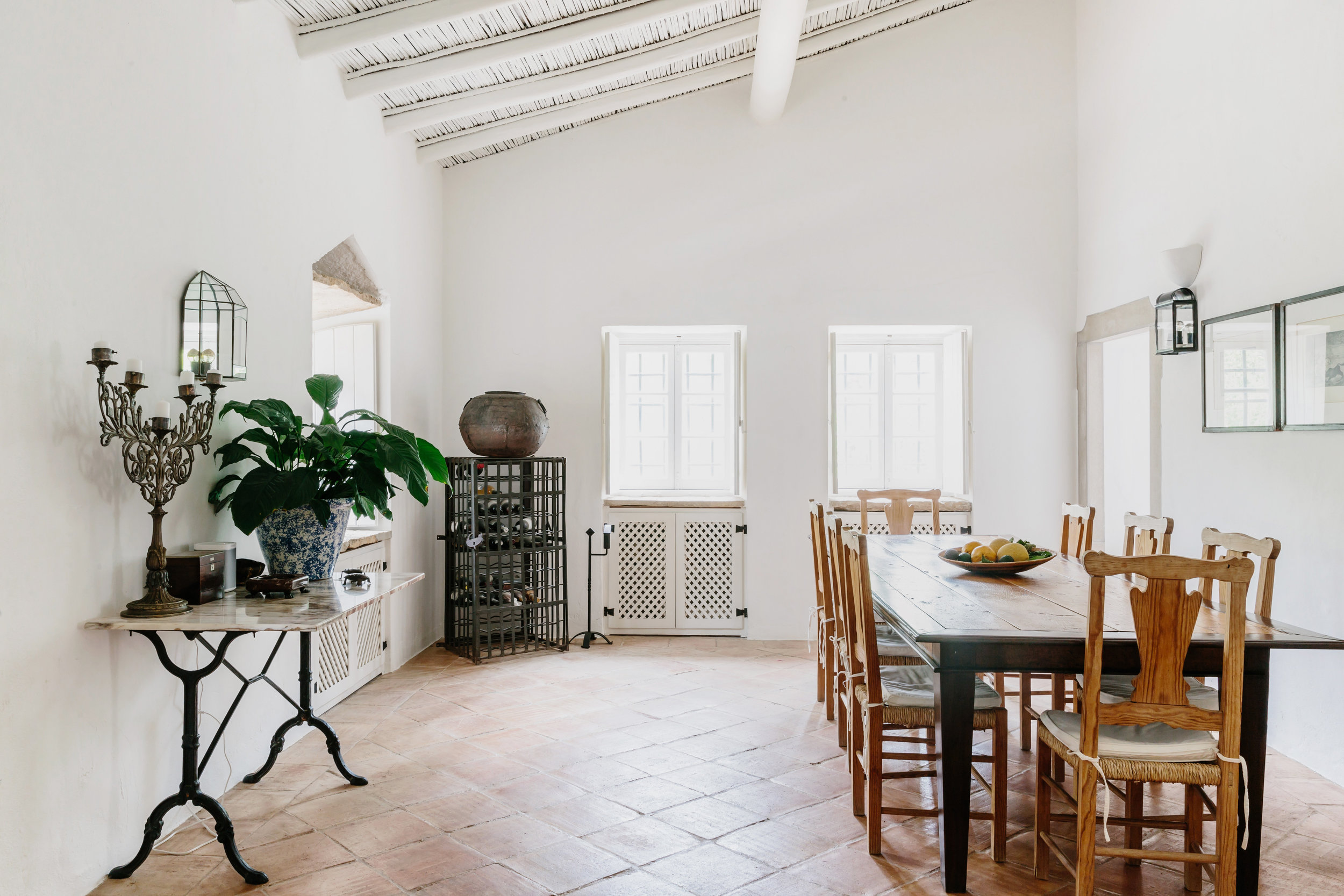salle à manger maison de campagne Algarve