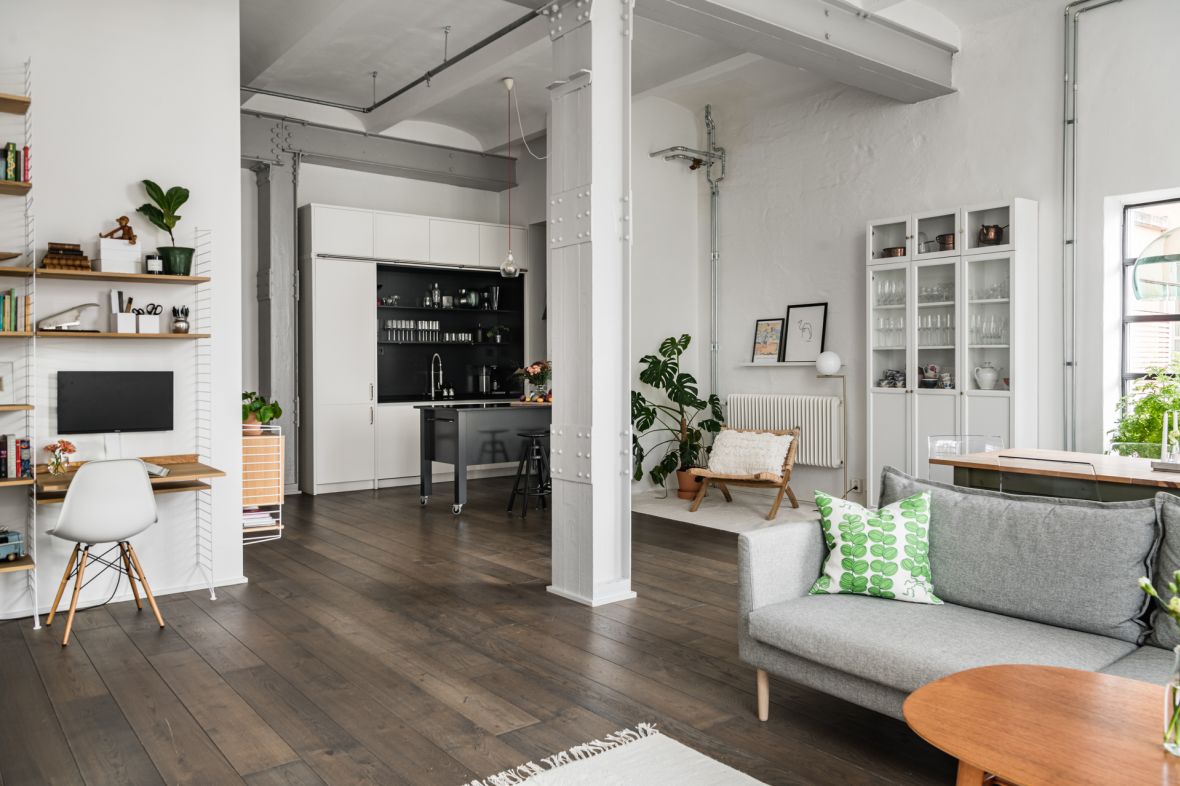 salon et cuisine ouverte loft dans ancienne usine salon et cuisine ouverte loft dans ancienne usine