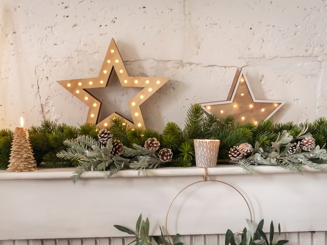 dessus cheminée salons Maison du Monde Noël 