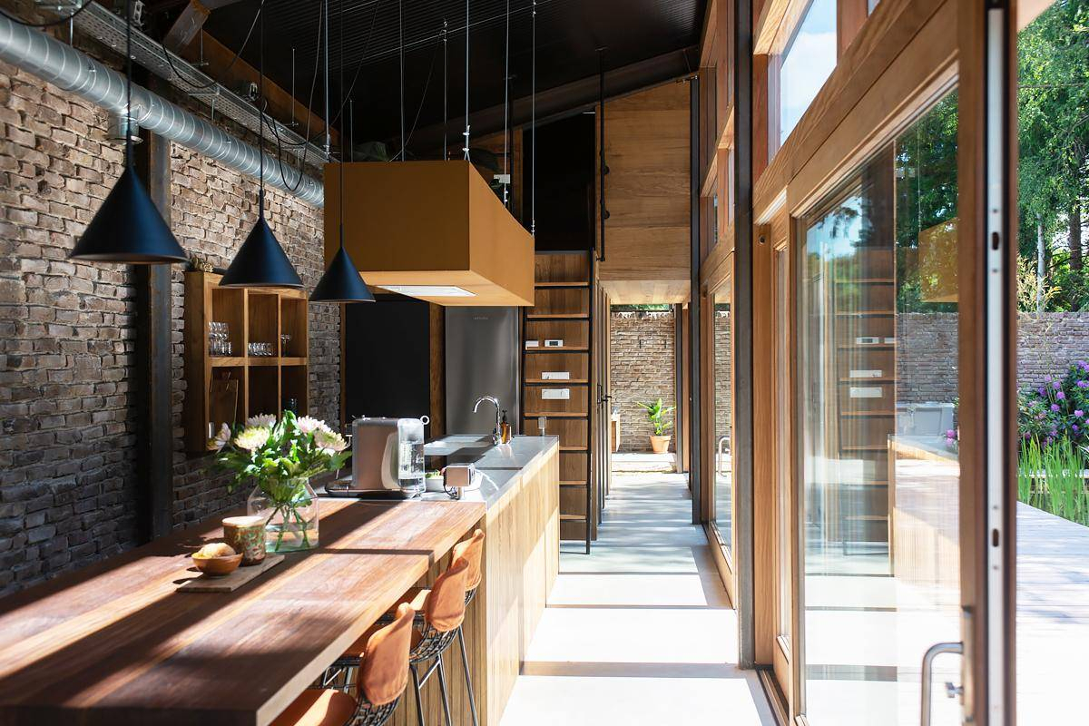 cuisine ouverte maison en bois cuisine ouverte maison en bois