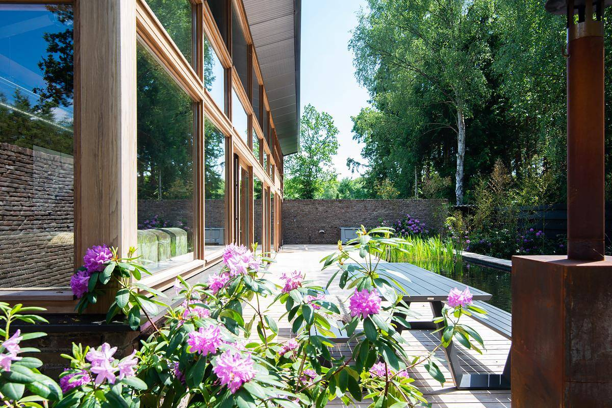 façade vitrée maison d façade vitrée maison d'architecte