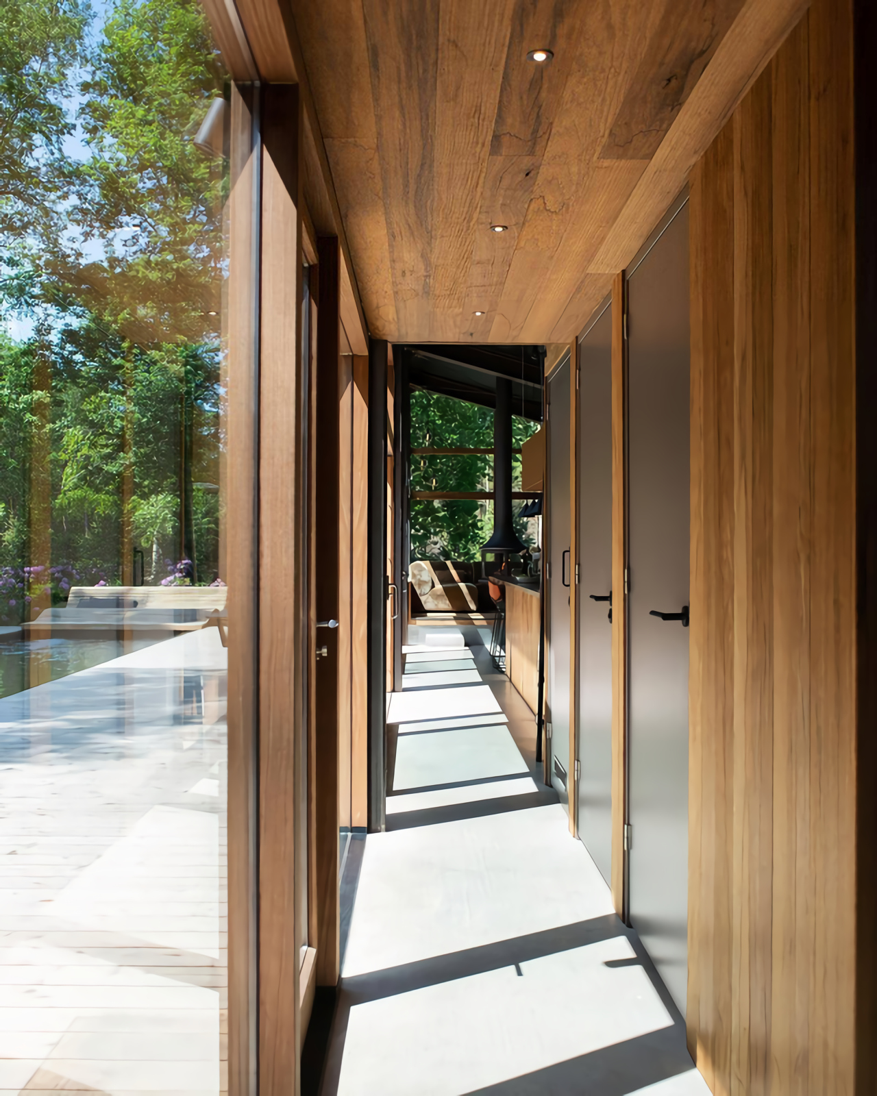 couloir maison en bois couloir maison en bois