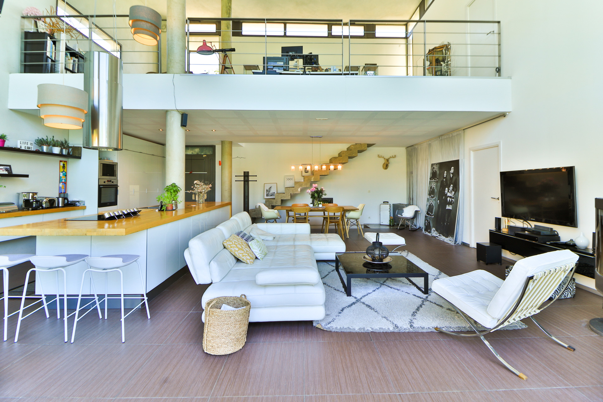 salon maison d'architecte Marseille Villa Meya